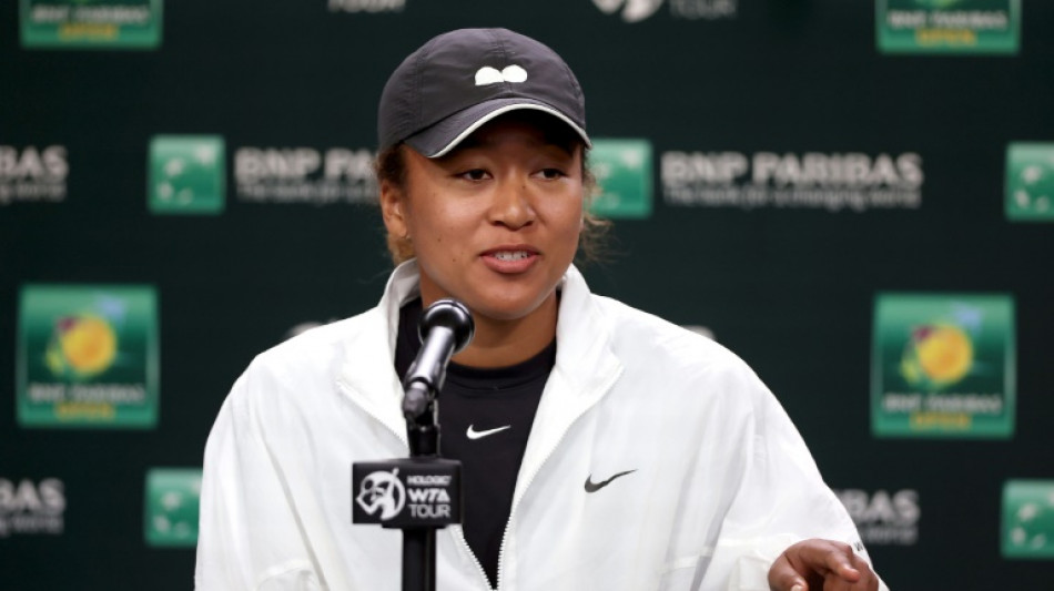 'At peace' Osaka readies for Indian Wells challenge