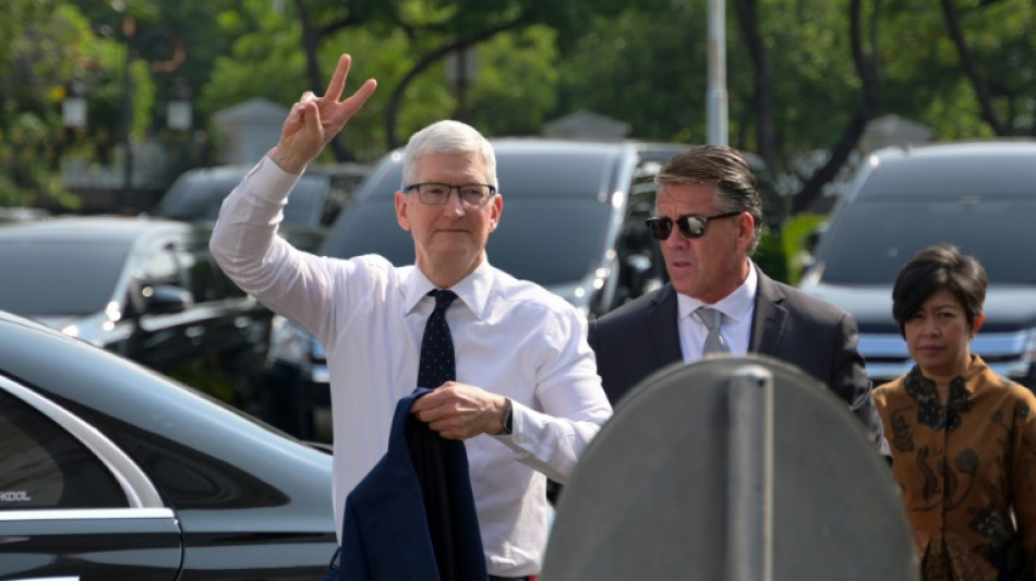 Apple CEO meets Indonesia leader to talk investments