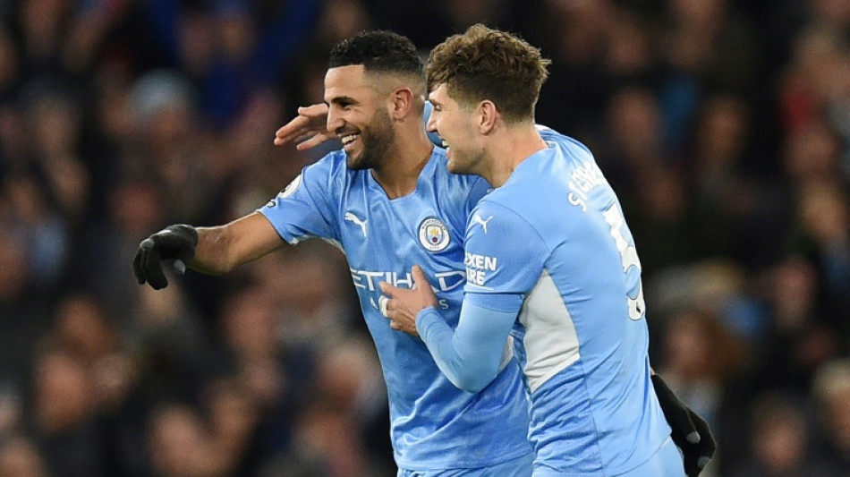 Man City thrash Man Utd 4-1 to extend Premier League lead