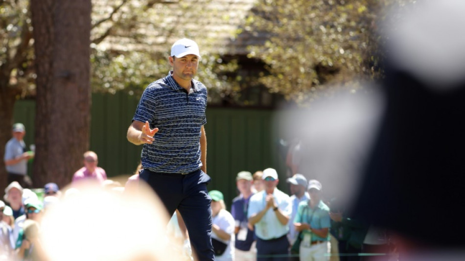 Scheffler in command at Masters after Tiger's emotional finish