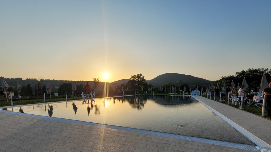 Ad Amelia inaugurata la piscina intitolata a Bud Spencer