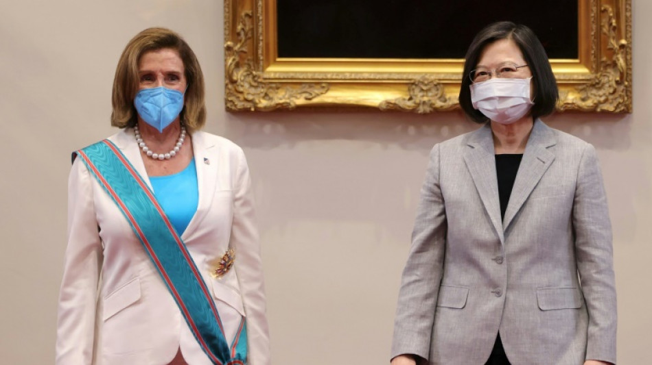 How is China punishing Taiwan for the Pelosi visit?