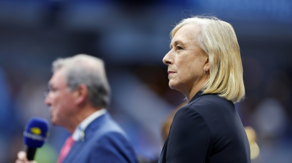 Navratilova reveals she is 'cancer-free' after double diagnosis