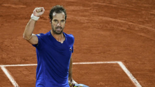 Roland-Garros: Gasquet, pas perturbé par les interruptions, valide son billet pour le 2e tour