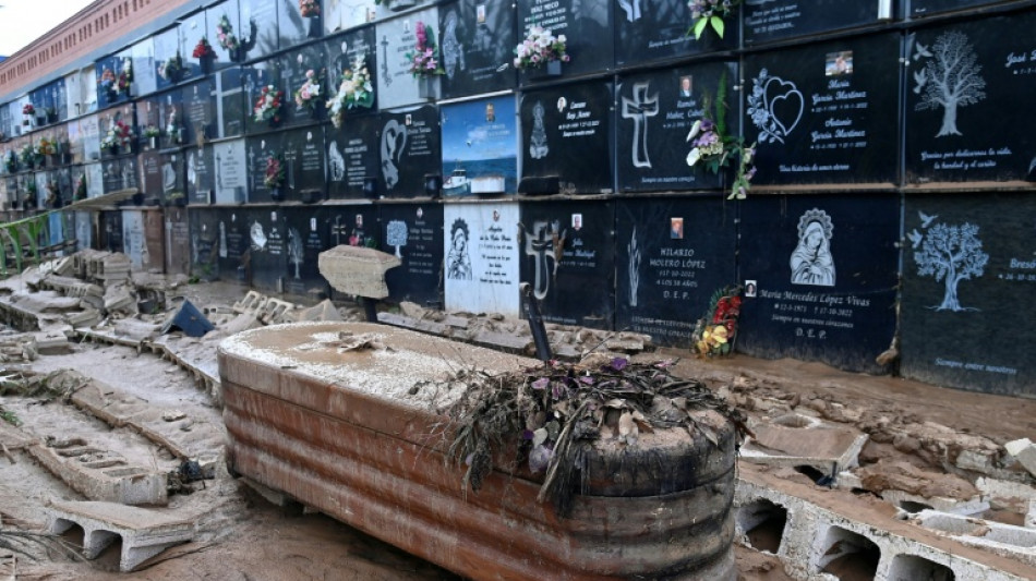 Submerged cemeteries pile pain on Spain flood survivors