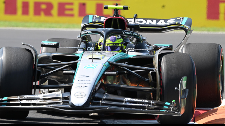 Gp Monza: Hamilton precede Norris nelle libere 2, Sainz terzo