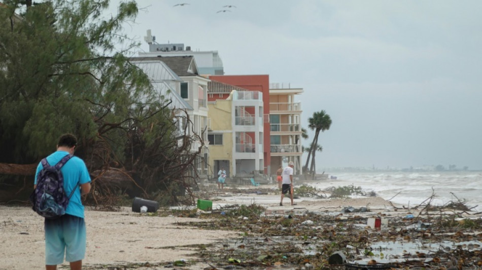 "La chance nous a quittés": une petite île de Floride sort la tête de l'eau après l'ouragan Hélène