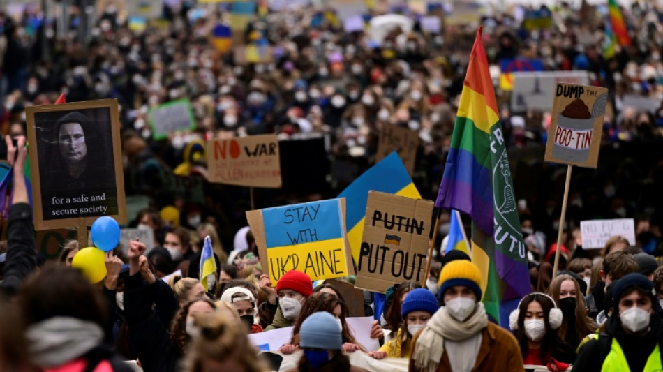 Zehntausende bei Protesten von Fridays for Future gegen Krieg in der Ukraine