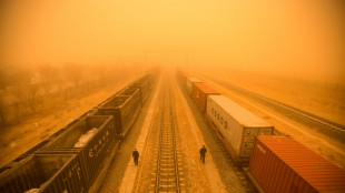 Une tempête de sable pollue l'air dans le nord de la Chine