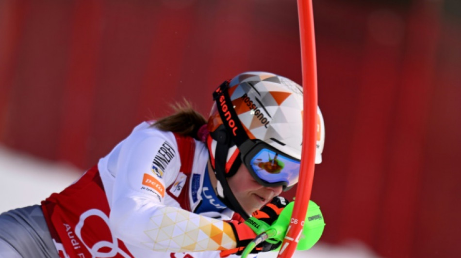 Vlhova misses chance to pressure Shiffrin as Liensberger wins slalom