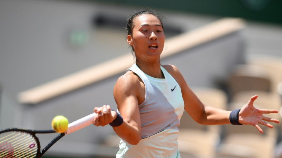 China's Zheng 'so excited' for Swiatek clash at French Open