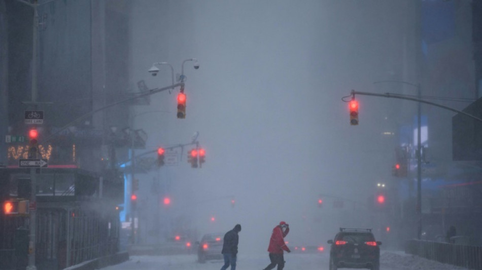 Une tempête de neige "historique" paralyse le nord-est des Etats-Unis