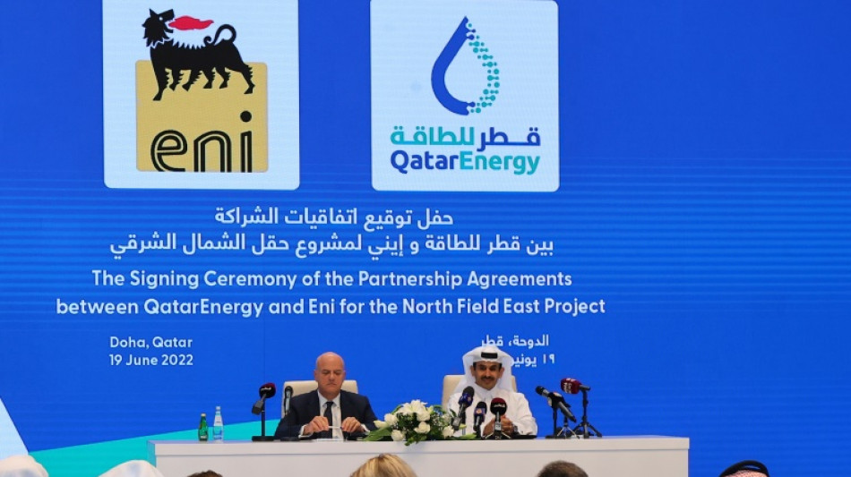 Italy's Eni joins giant Qatar gas project after Russian cuts