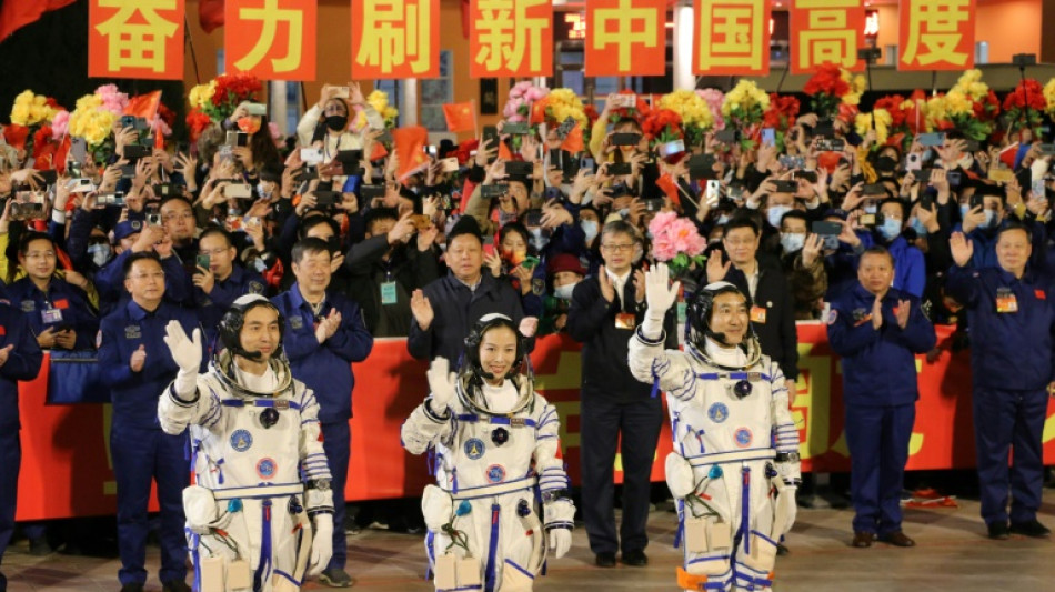 Three Chinese astronauts return to Earth after six months in space