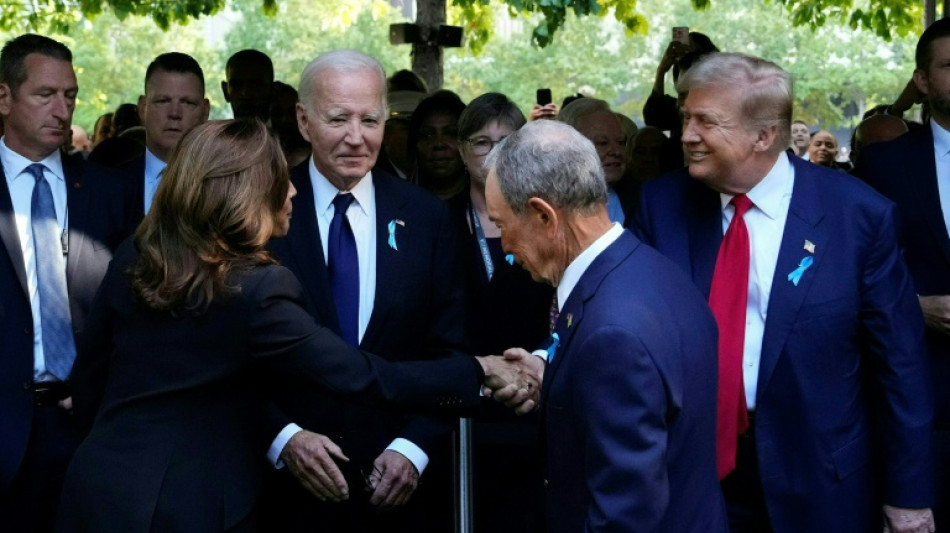 Harris and Trump attend 9/11 memorial after brutal debate