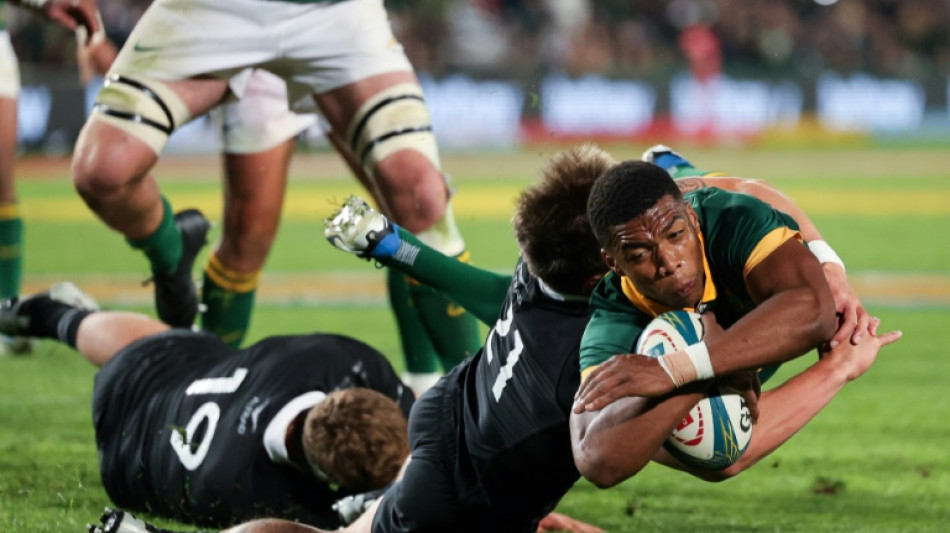 Rugby Championship: l'Afrique du Sud renverse la Nouvelle-Zélande