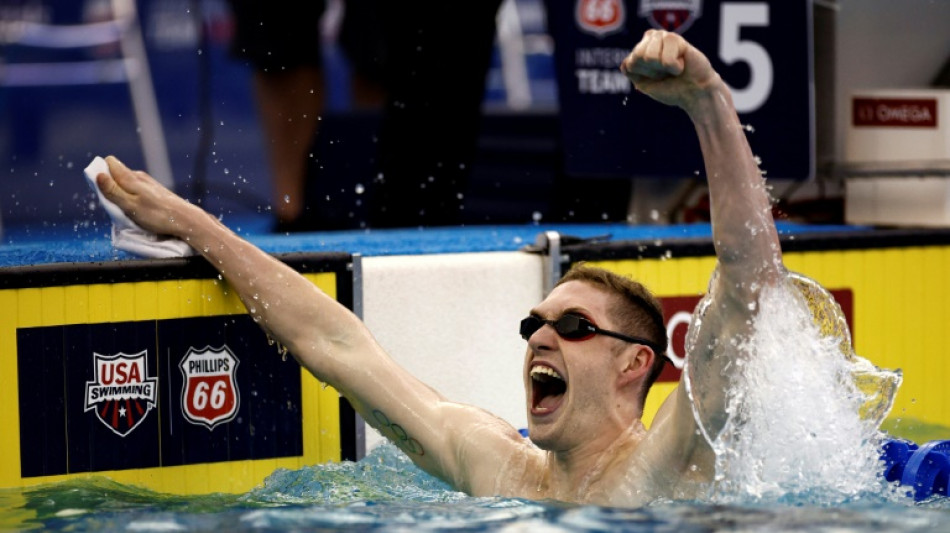 Armstrong sets 50m backstroke world record