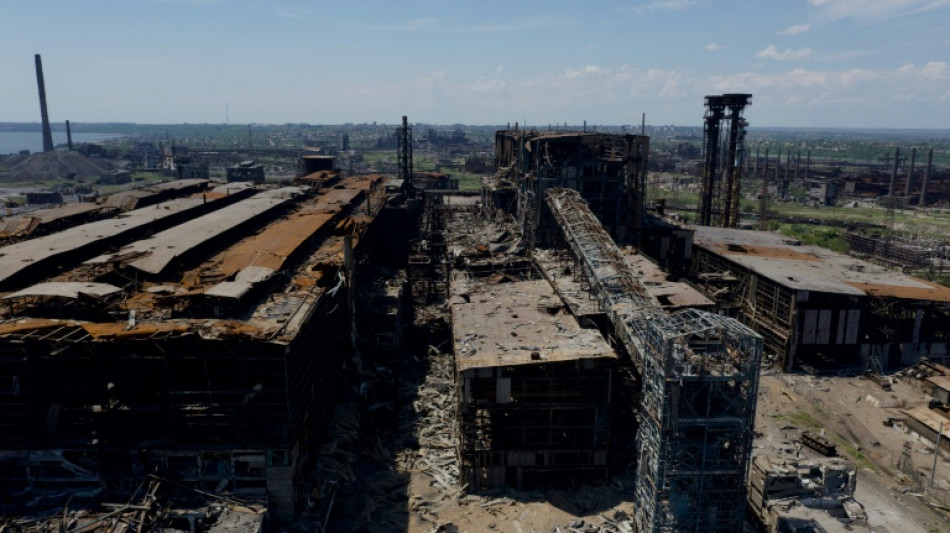 Ukraine: avec l'armée russe dans les ruines d'Azovstal, symbole du siège de Marioupol