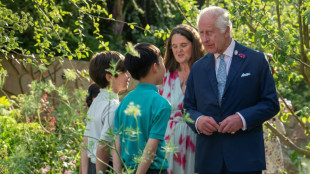 Children are stars of London's Chelsea Flower Show