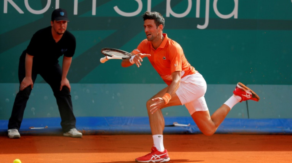 Djokovic falls to Rublev in Belgrade final 