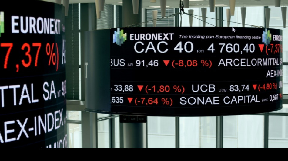 Les Bourses européennes poursuivent leur repli à l'ouverture