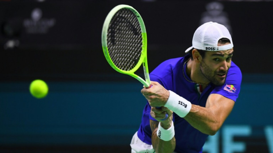 Coupe Davis: Matteo Berrettini, machine à points pour l'Italie