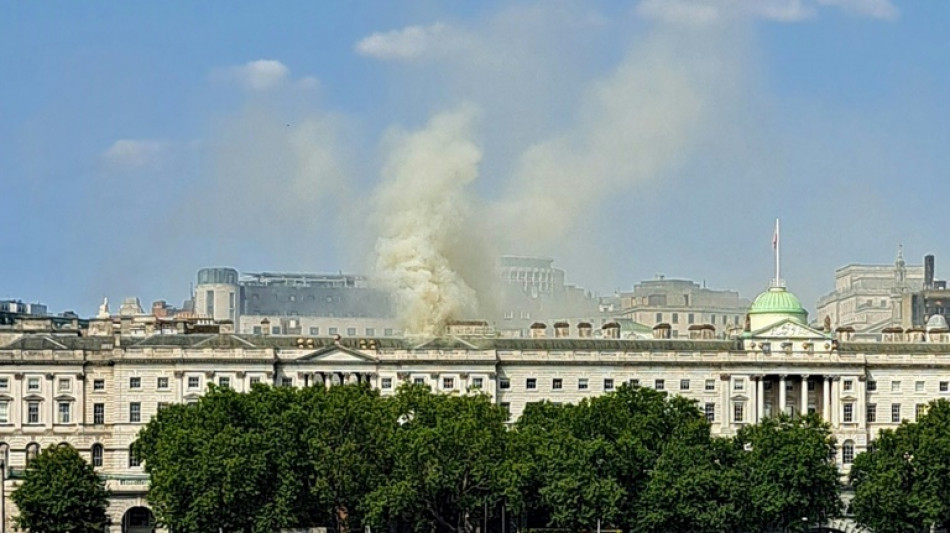 Firefighters putting out 'final pockets' of blaze at historic London art centre