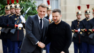 Zelensky touts 'victory plan' against Russia in Macron talks