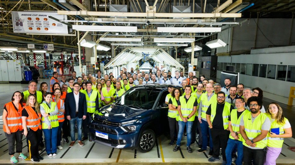 Stellantis avvia la produzione della Citroën Basalt in Brasile