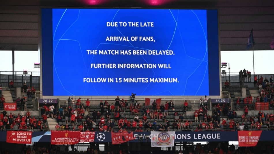 Champions League final kick-off delayed 'for security reasons'