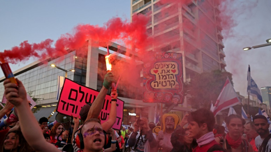 Otro sábado de protestas contra la reforma judicial en Israel