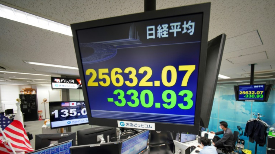 Asian markets mostly down but China data offers some light