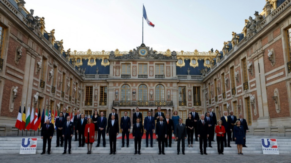 Grave mood at EU summit in gilded Versailles palace
