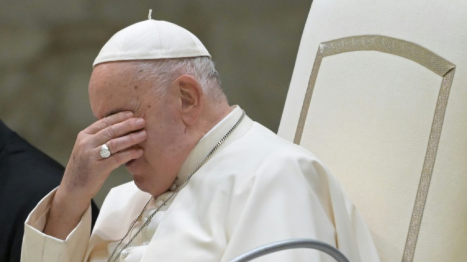 Breathless pope delegates reading as flu persists