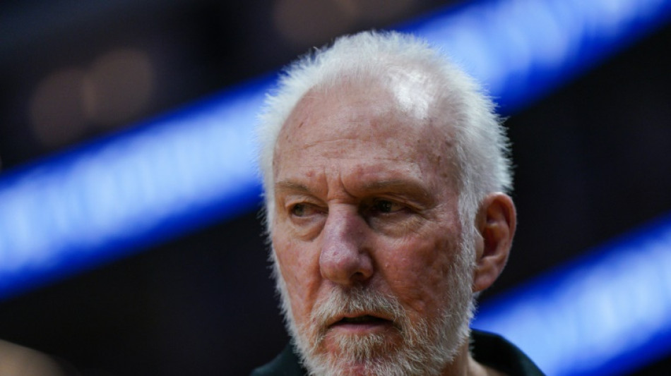 NBA: le coach des Spurs Popovich victime d'un "léger AVC"