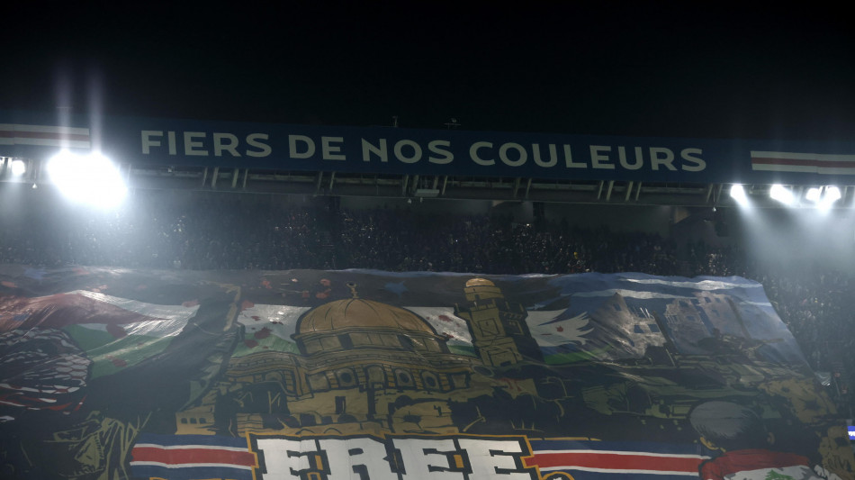 Striscione Psg 'Free Palestine', ministro chiede spiegazioni