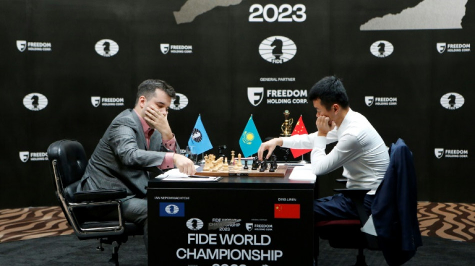 Nepomniachtchi se sitúa por delante de Ding Liren en el Mundial de ajedrez