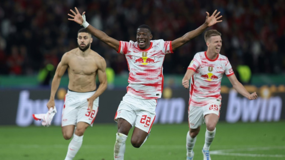 RB Leipzig win first German Cup trophy