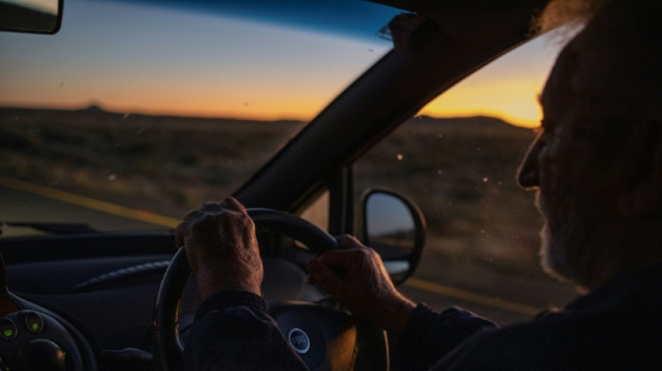 S.African journalist, 90, delivers news in the desert