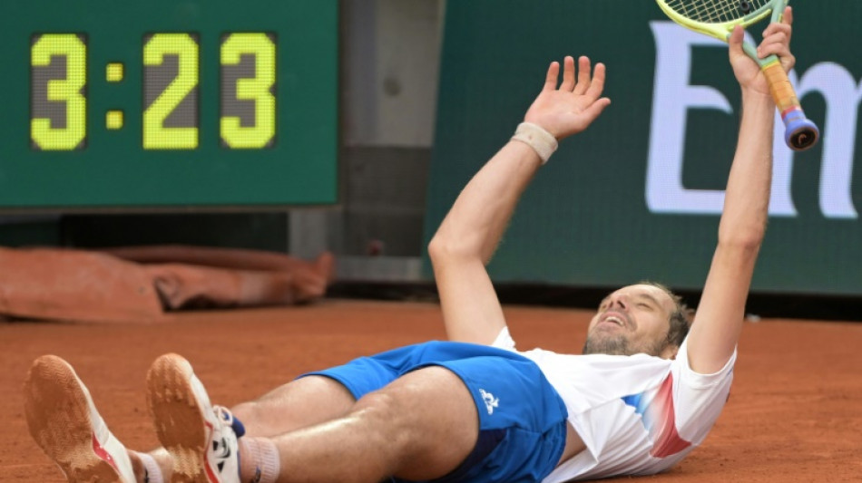 Roland-Garros: Gasquet attend Sinner, Humbert éliminé d'entrée