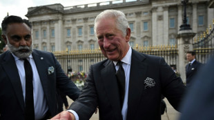 Crowds hail King Charles III as mourning begins for late queen