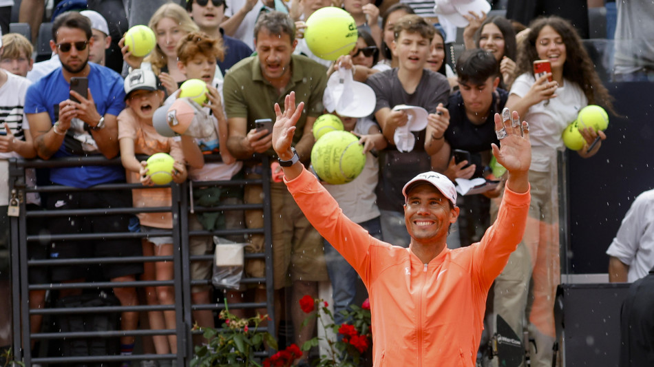 Internazionali: Nadal saluta Roma, eliminato da Hurkacz