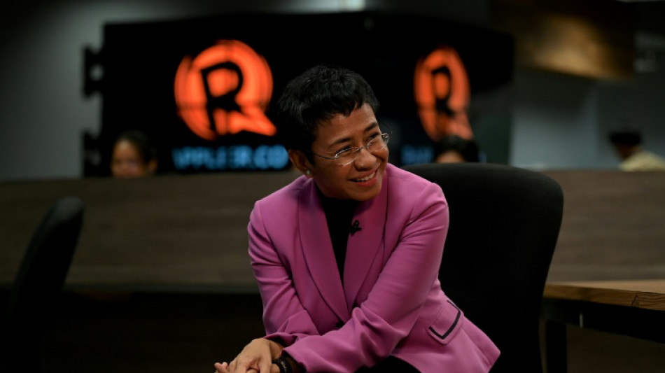 La Nobel Maria Ressa denuncia un "clima de miedo" en Filipinas