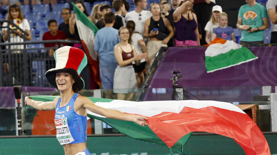 Europei atletica: Battocletti oro nei 10.000 metri donne