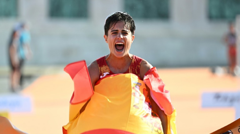 "He hecho realidad un sueño", dice emocionada María Pérez en el Mundial de atletismo