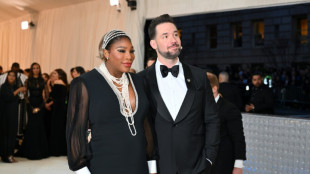 Serena Williams debuts baby bump at Met Gala