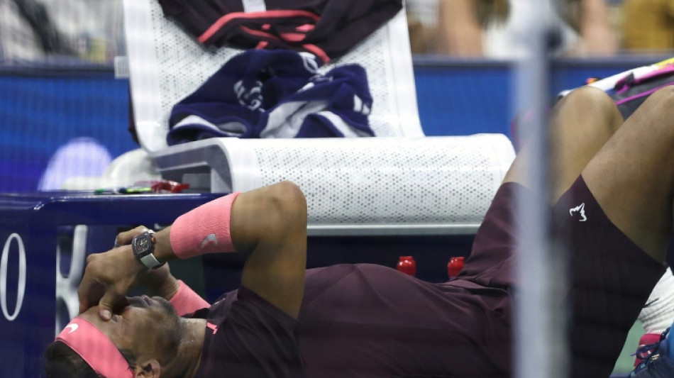 Nadal sobrevive a Fognini y a un fuerte golpe en la nariz para avanzar en el US Open