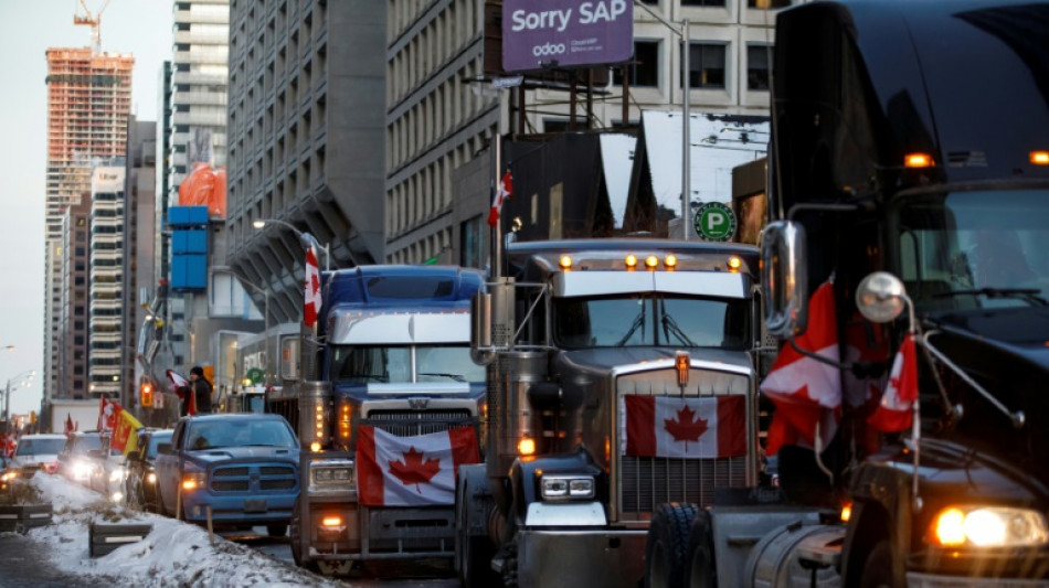Trudeau says Canada trucker protest 'has to stop'