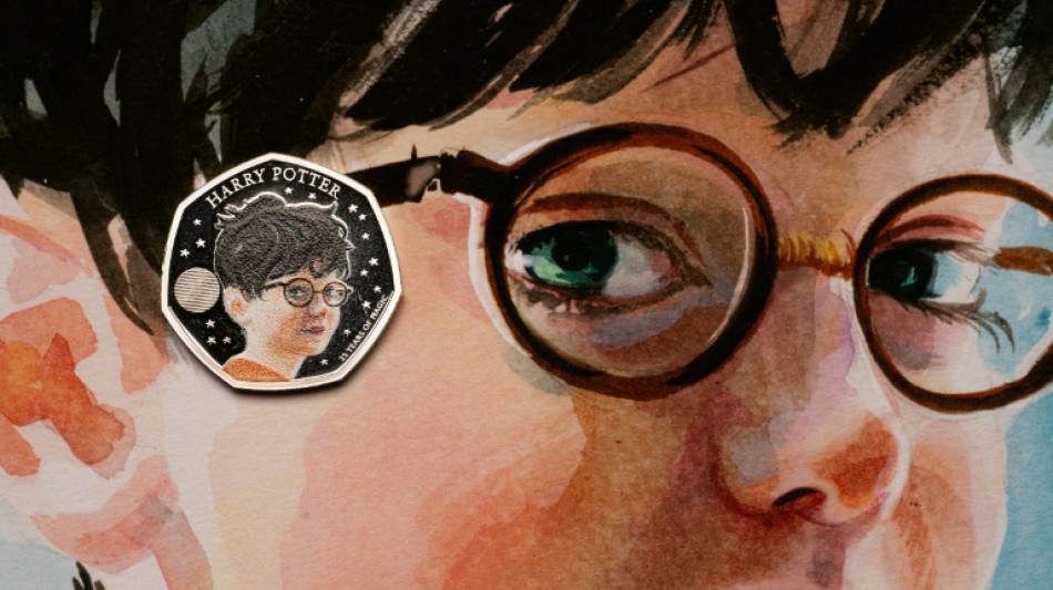 Harry Potter, en monedas británicas
