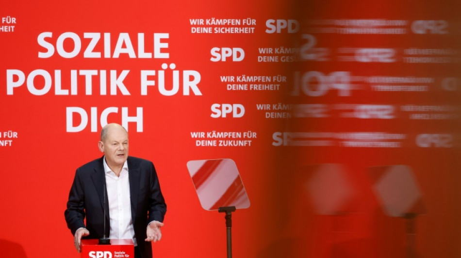 Scholz startet mit SPD in den Wahlkampf und geht auf Konfrontationskurs zu Merz